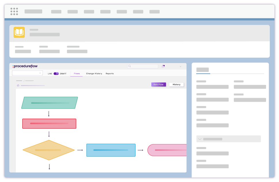 Procedureflow visual branching workflows